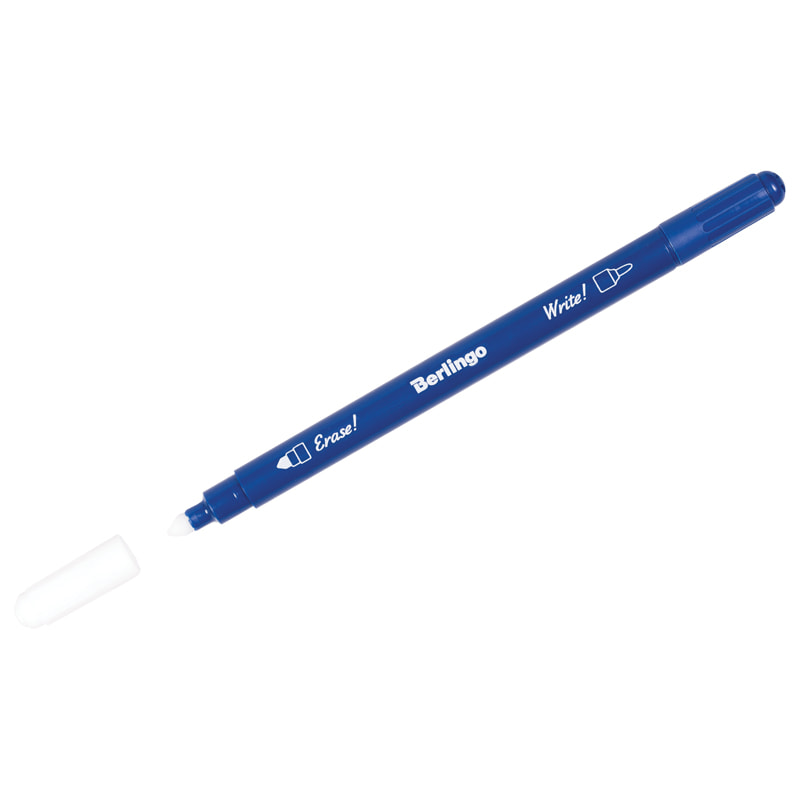 Ручка капиллярная Berlingo 1,0 мм, пиши-стирай, синяя