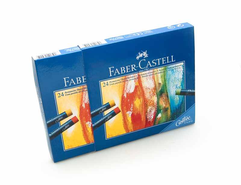 Пастель 24 цвета "Faber-Castell" масляная 