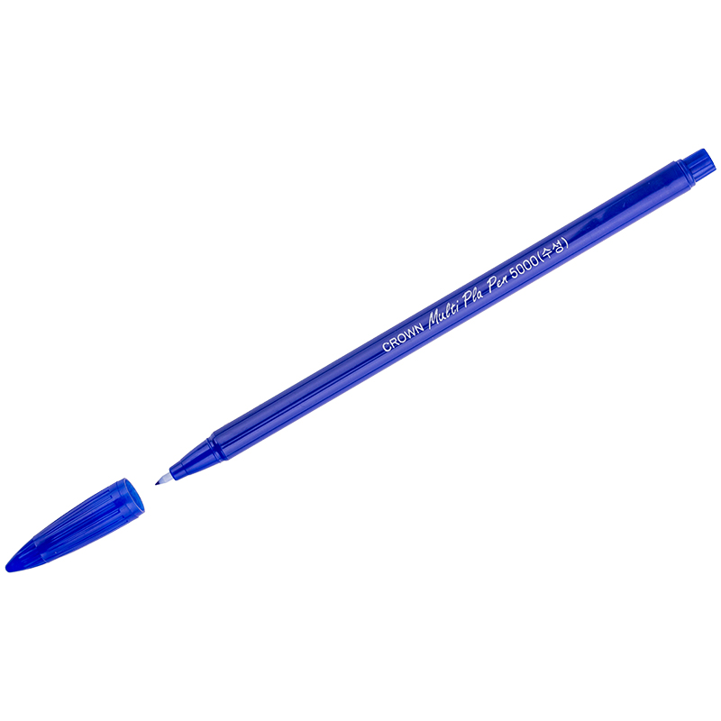 Ручка капиллярная Crown "MultiPla" 0,3 мм, синяя
