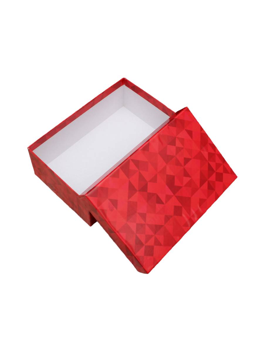 Подарочная коробка "Грани красного" 19 х 12 х 6,5 см (3)