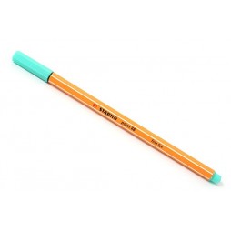 Ручка капиллярная STABILO "Point 88", 0,4 мм, зеленый лед 