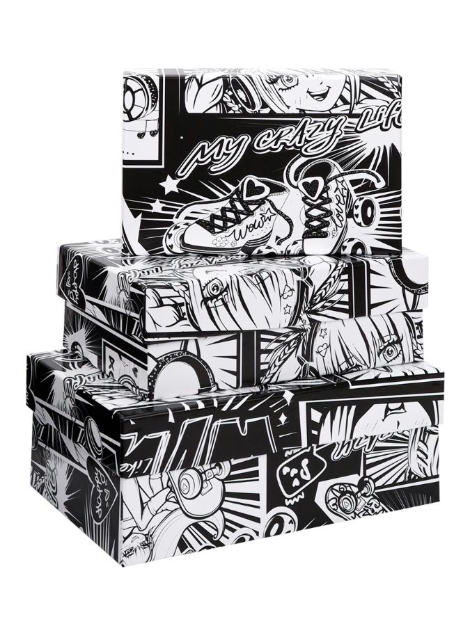 Подарочная коробка "Аниме комикс" 19 х 12 х 7,5 см (3)