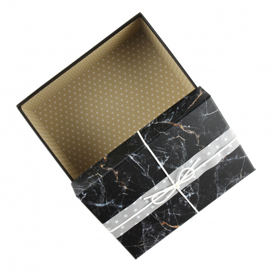Подарочная коробка "Black Marble", 15.5х22.5х9 см (3)