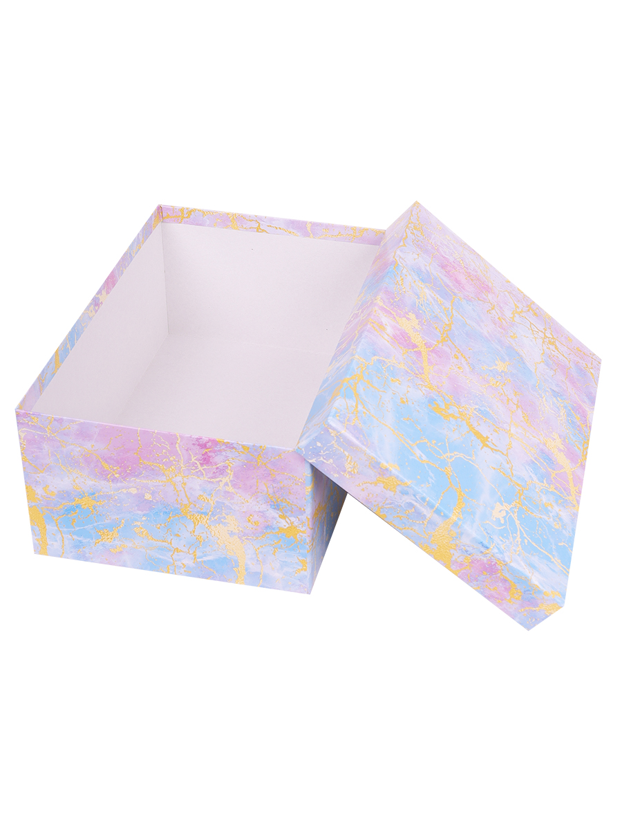 Подарочная коробка "Сияющий мрамор" 17,5х11х7 см (10)