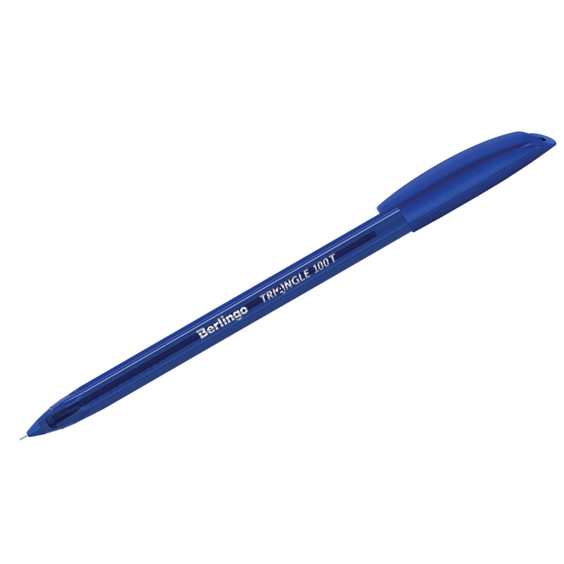 Ручка шариковая Berlingo "Triangle 100Т" 0,7 мм, синяя