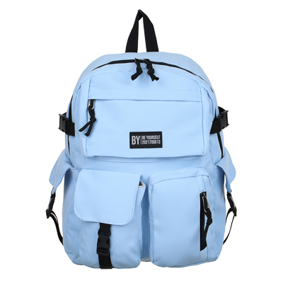 Рюкзак "BY" 42,5x28x13см, голубой