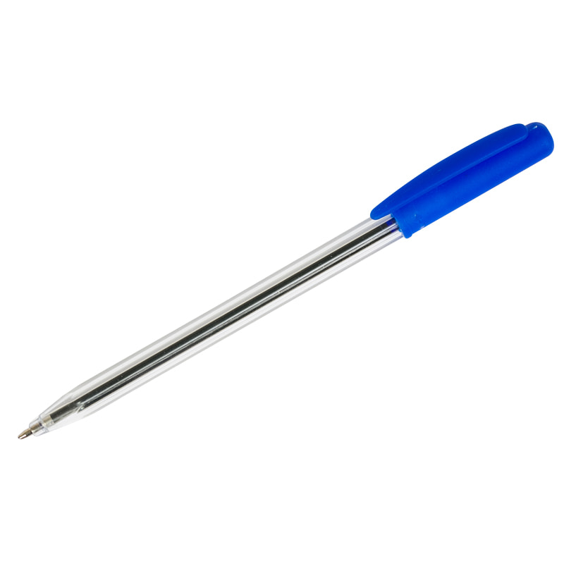 Ручка шариковая автоматическая OfficeSpace "Twist", синяя, 0,7мм, 