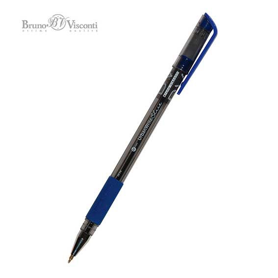 Ручка шариковая Bruno Visconti "UrbanWrite.Ice"  0,7 мм, синяя, на масляной основе
