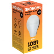 Лампа светодиодная Старт ECO LED GLS E27, 10W40