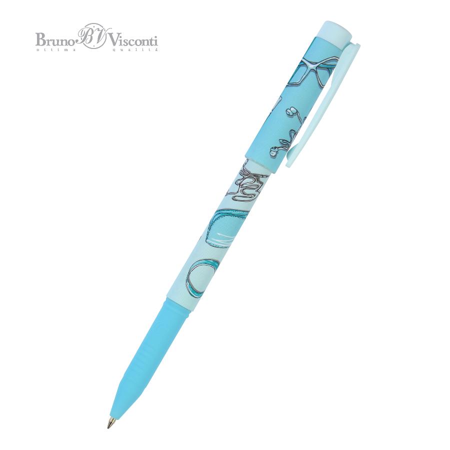 Ручка шариковая Bruno Visconti FreshWrite "Life Style. Blue dream"  0,7 мм, синяя 
