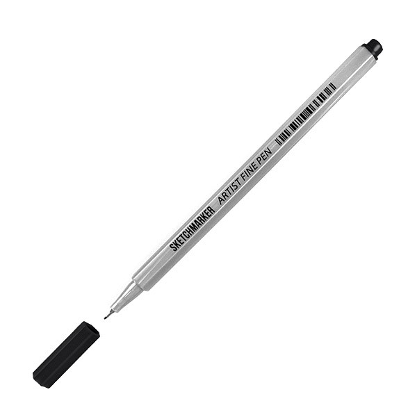 Ручка капиллярная SKETCHMARKER Artist fine pen, черная