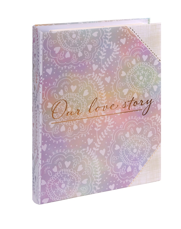 Фотоальбом 50 листов "Love story" на кольцах
