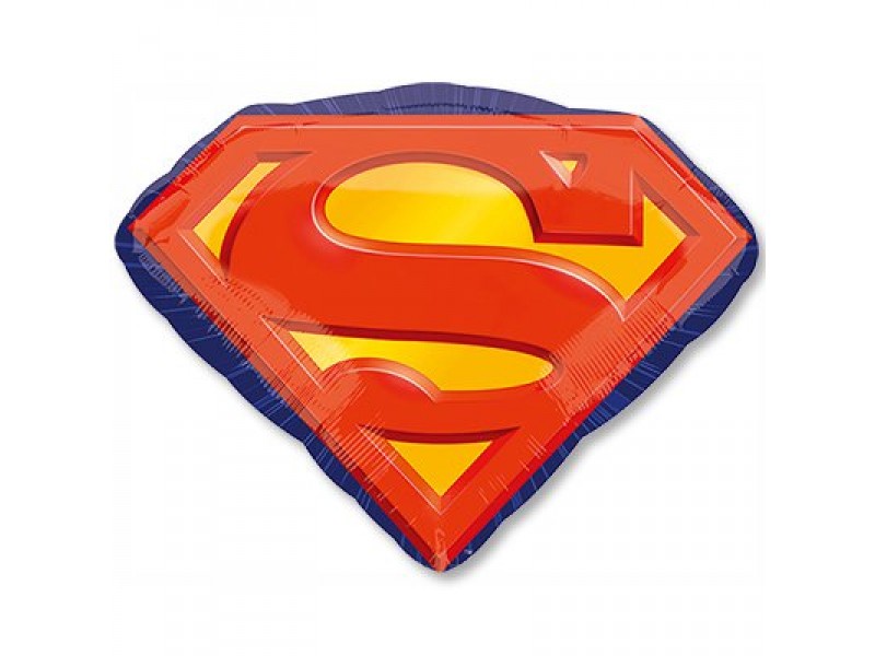 Шар из фольги "Супермен эмблема"