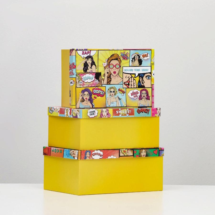 Подарочная коробка «Pop-art», 26х17,5х11 см
