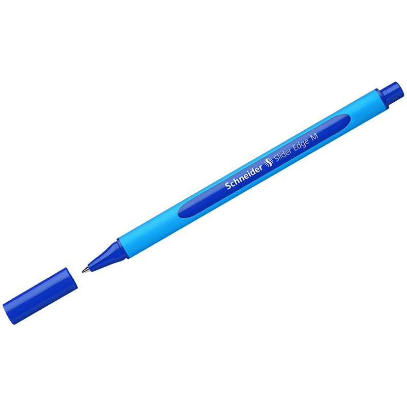 Ручка шариковая Schneider "Slider Edge M" трехгранная, 1мм, синяя 