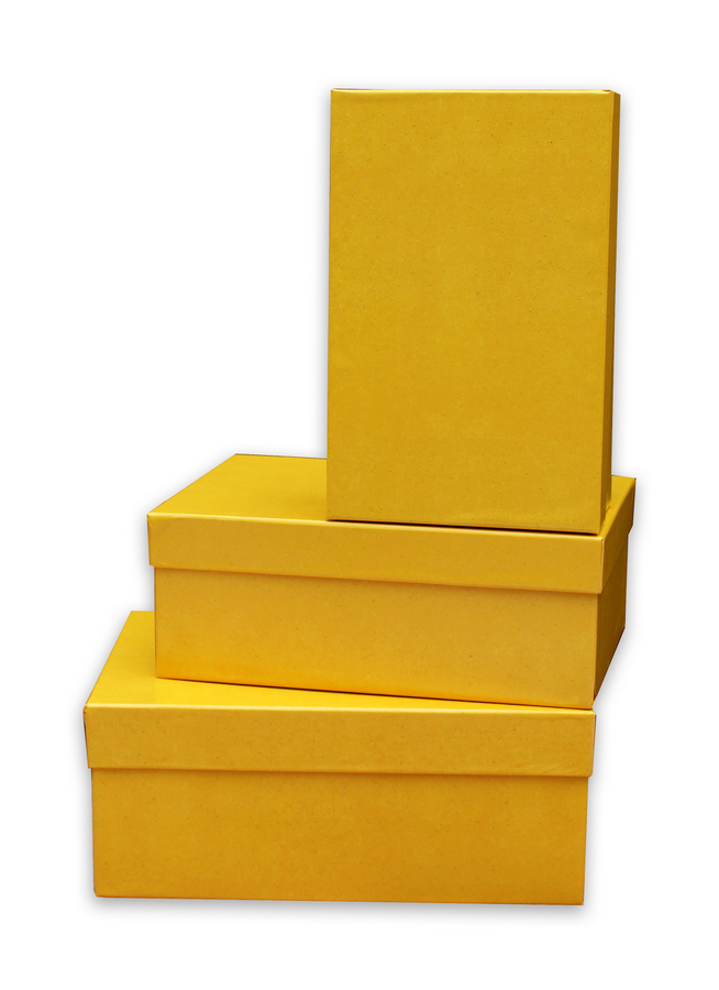 Подарочная коробка Шафран 19,5х19,5х11 см