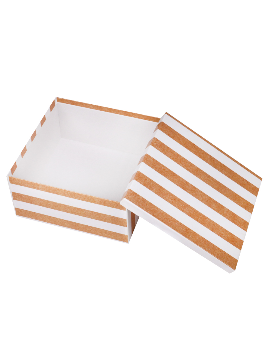 Подарочная коробка "Полосы" 5,5х5,5х2,5 см (11)