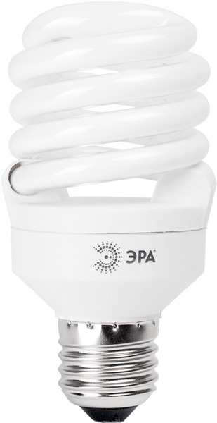 Лампа Jazzway PESL-SH-20W-840-E27 59х124 (лампа люминисцентная, комп. спираль)
