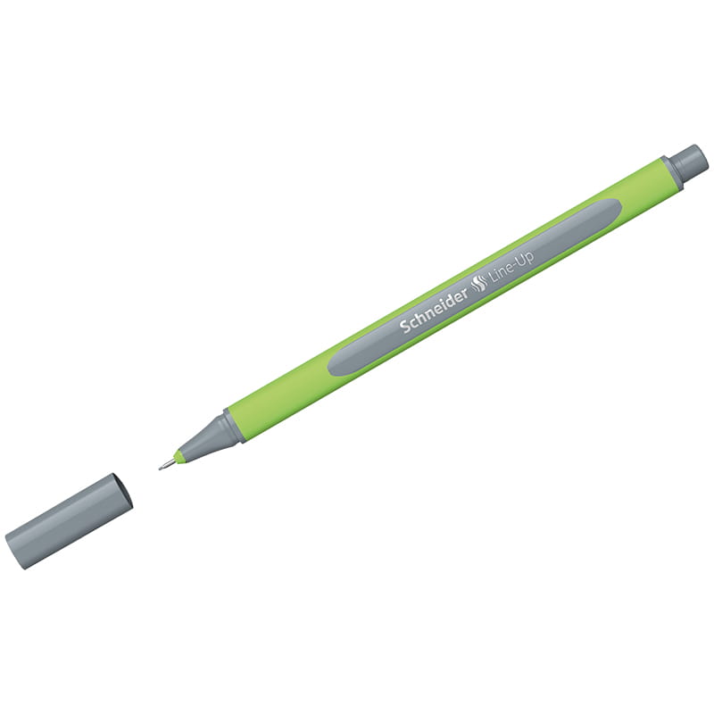 Ручка капиллярная Schneider "Line-Up" 0,4 мм, серебристо-серая