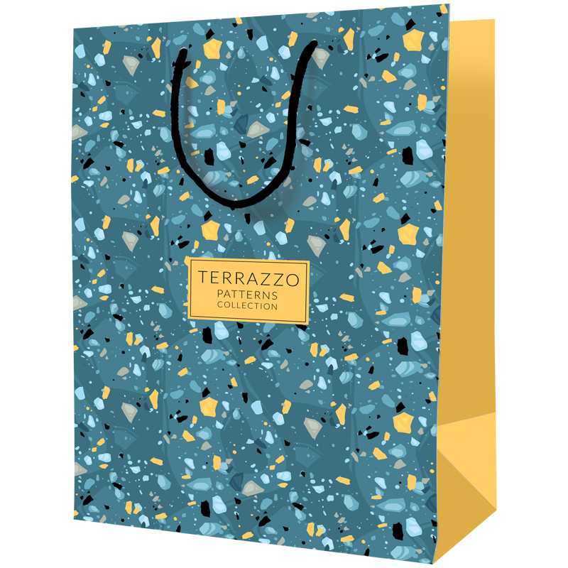 Пакет подарочный 18х23х10 см "Terrazzo"