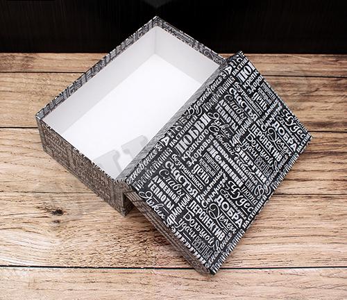 Подарочная коробка Пожелания 29,5х29,5х19 см (5)