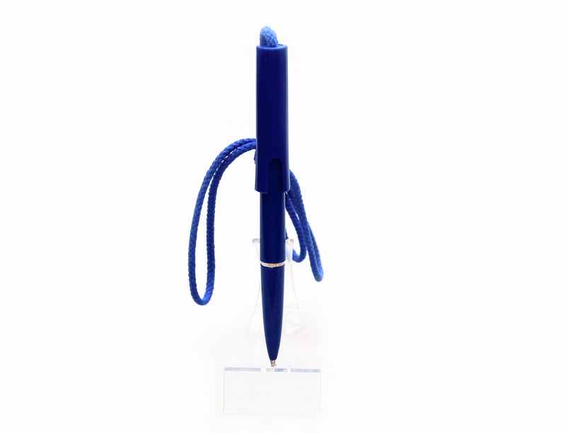 Ручка шариковая Crown на шнурке (дисплей 36 шт)