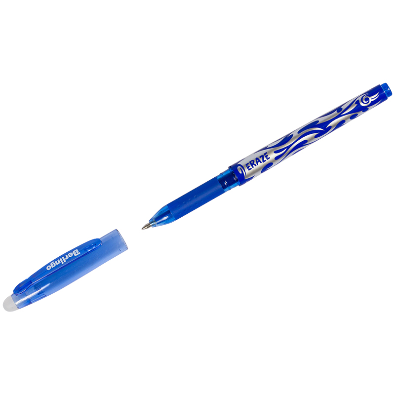 Ручка гелевая Berlingo "Eraze" 0,7 мм, пиши- стирай, грип, синяя