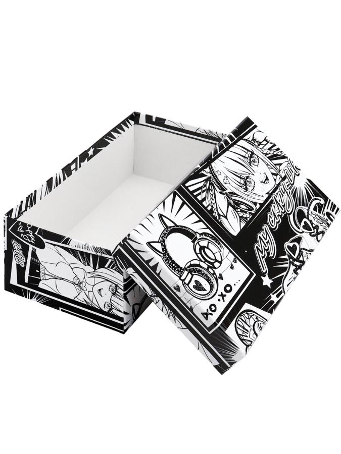 Подарочная коробка "Аниме комикс", 12 х 6,5 х 4 см (10)