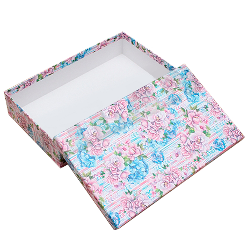 Подарочная коробка Фиолет 13х9х6 см