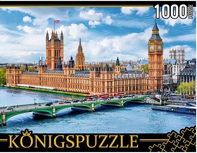 Пазл 1000 шт "Панорама Лондона"