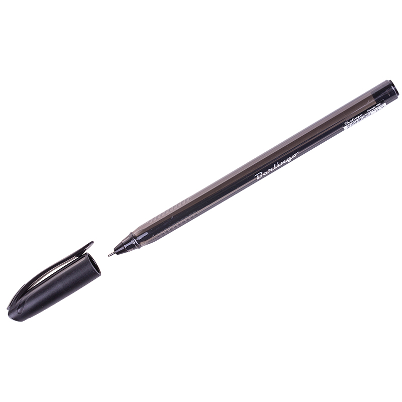 Ручка шариковая Berlingo "Triangle 100T" 0,7 мм, черная