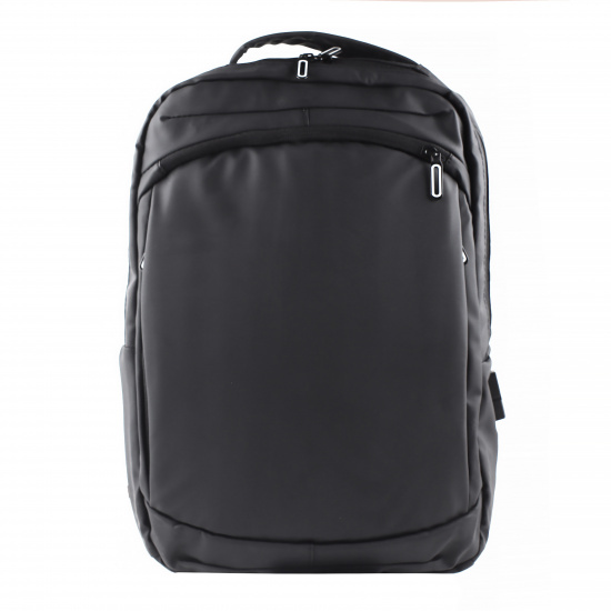Рюкзак "OMASKA", 42х28х12 см, USB- разъем, черный