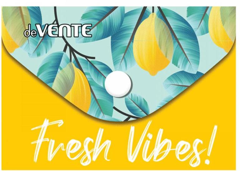 Папка-конверт на кнопке А7 deVENTE "Fresh vibes"