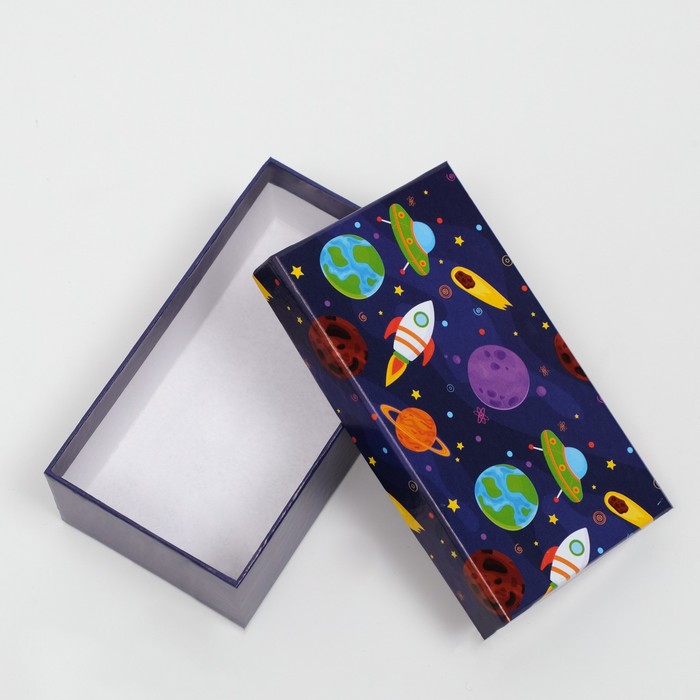 Подарочная коробка "Космос", 12 х 6,5 х 4 см