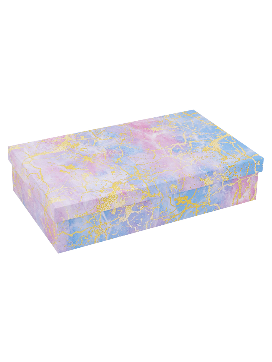 Подарочная коробка "Сияющий мрамор" 15х9,5х6 см (10)