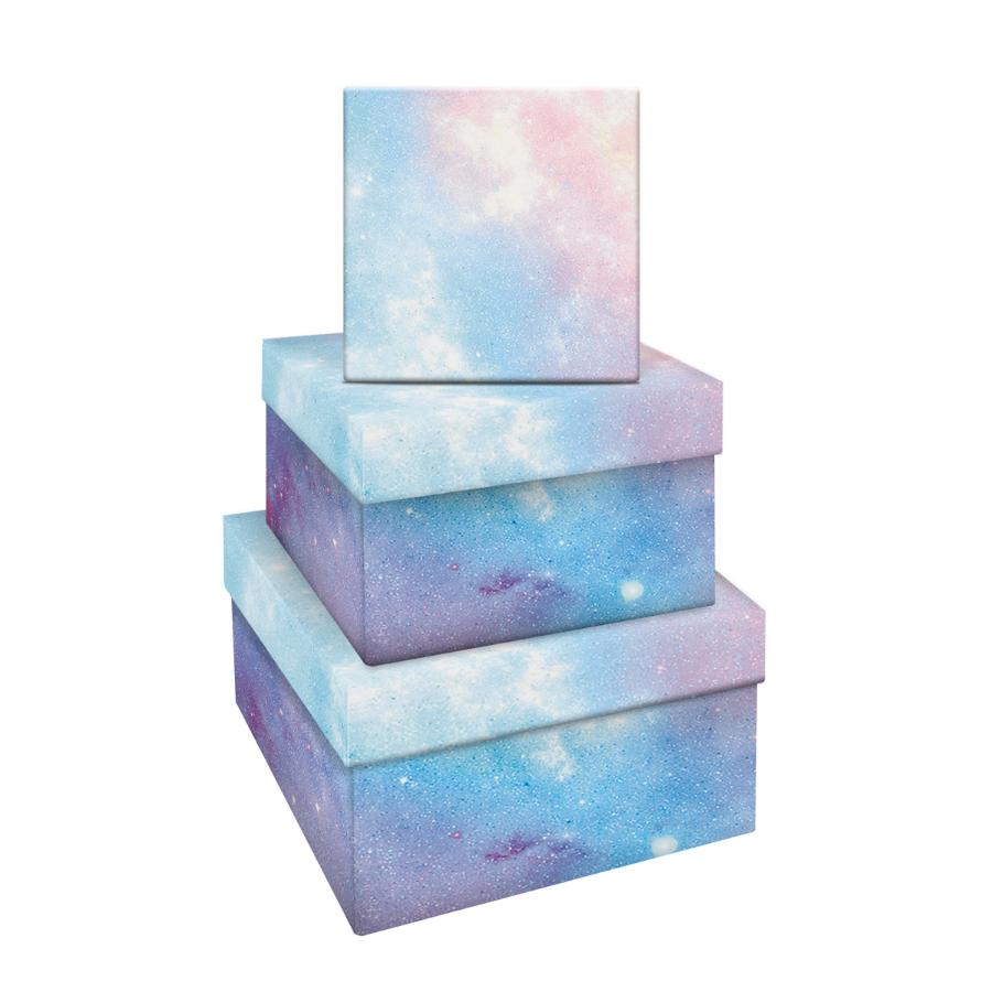 Подарочная коробка "Облака" 19,5х19,5х11 см (3) 