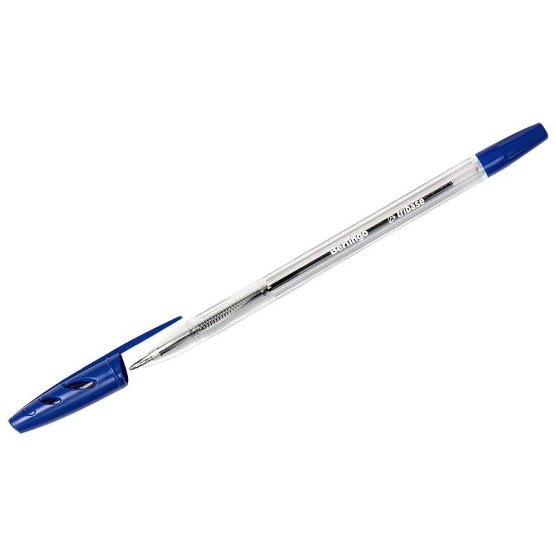 Ручка шариковая Berlingo "Tribase" 1,0 мм, синяя