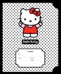 Тетрадь 24 л линия Hello Kitty УФ-лак 