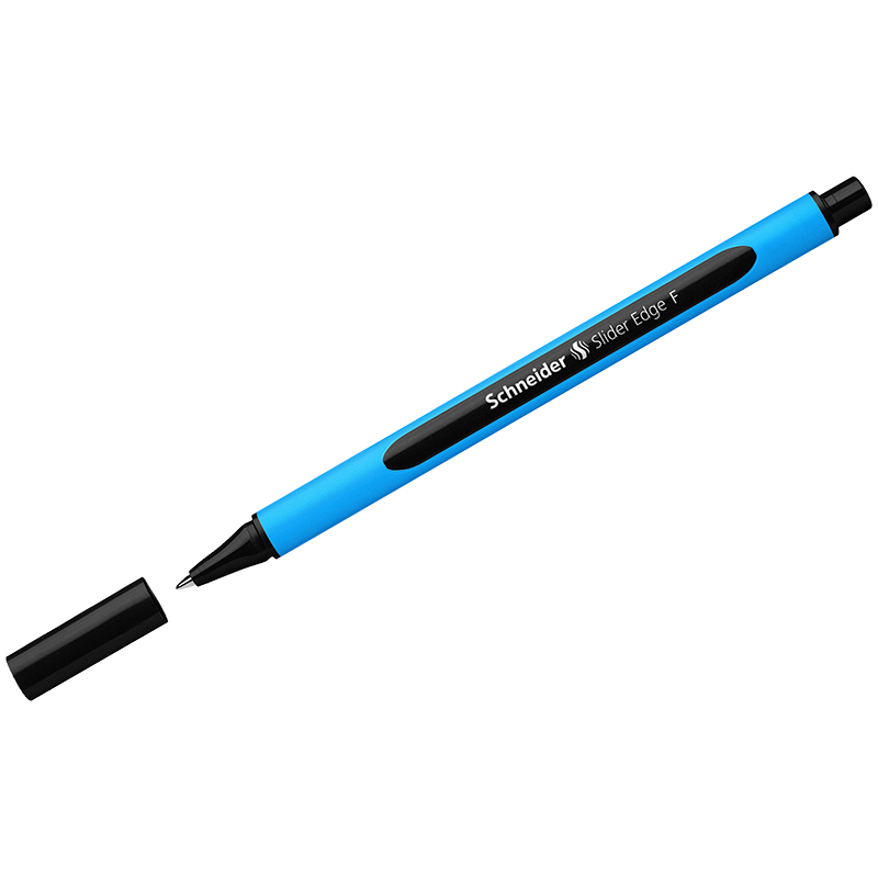 Ручка шариковая Schneider "Slider Edge F" трехгранная, 0,8мм, черная 