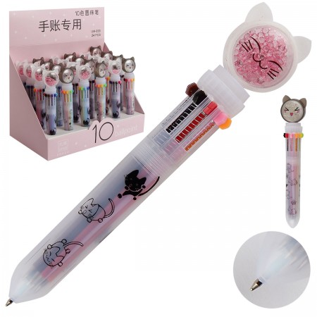 Ручка шариковая автоматическая Umei 10 цветов