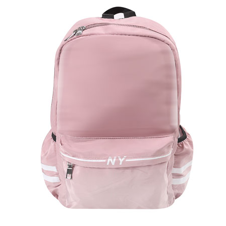Рюкзак 43х27х14 см  Stripe. розовый. ткань