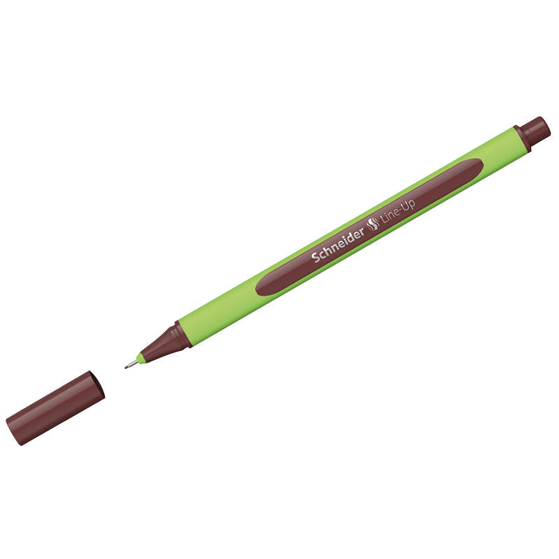 Ручка капиллярная Schneider "Line-Up" 0,4 мм, коричневая