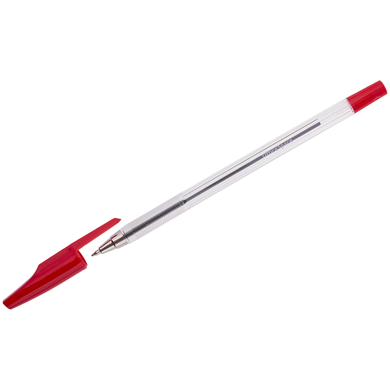 Ручка шариковая OfficeSpace (927) 0,7мм, красная