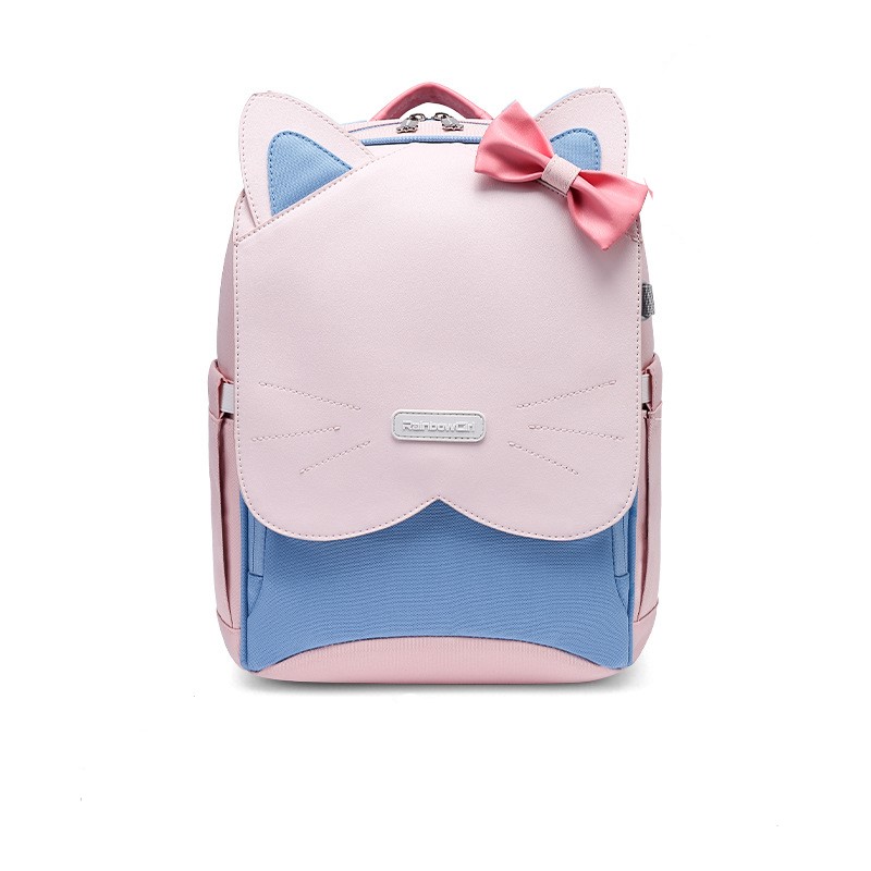 Рюкзак "Rainbow Cat" 36,5х29х13см,  розовый
