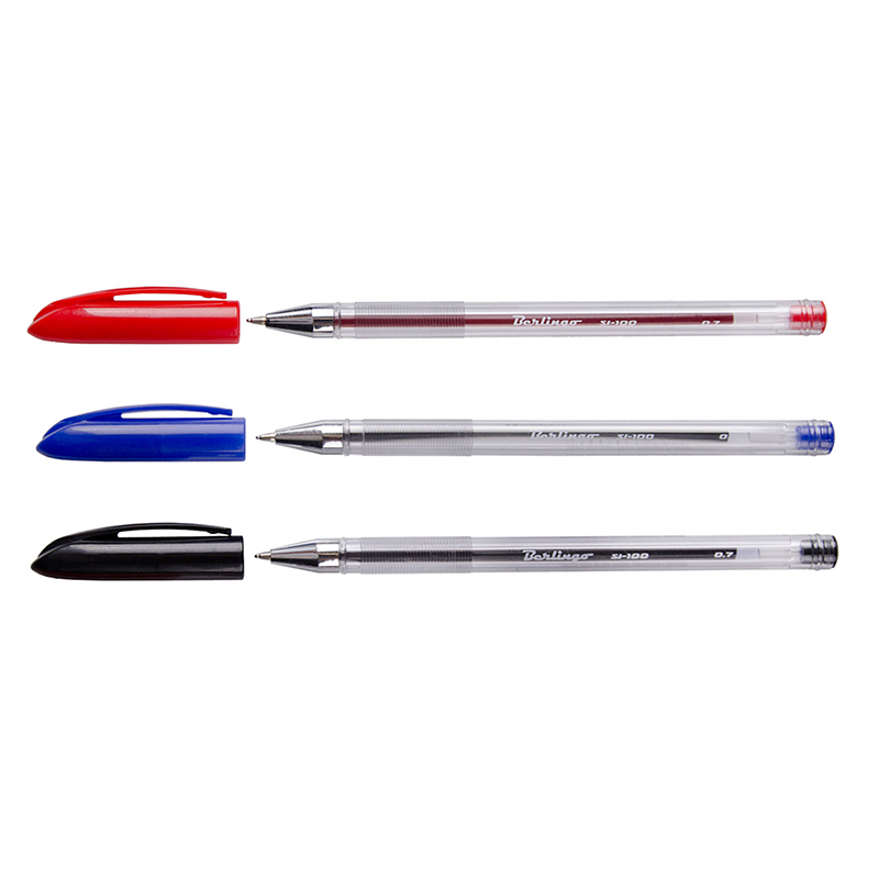 Ручка шариковая Berlingo "SI-100" 0,7 мм, синяя