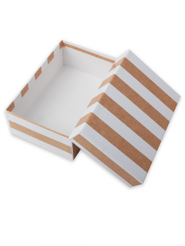 Подарочная коробка "Полосы" 23,5х15,5х10 см