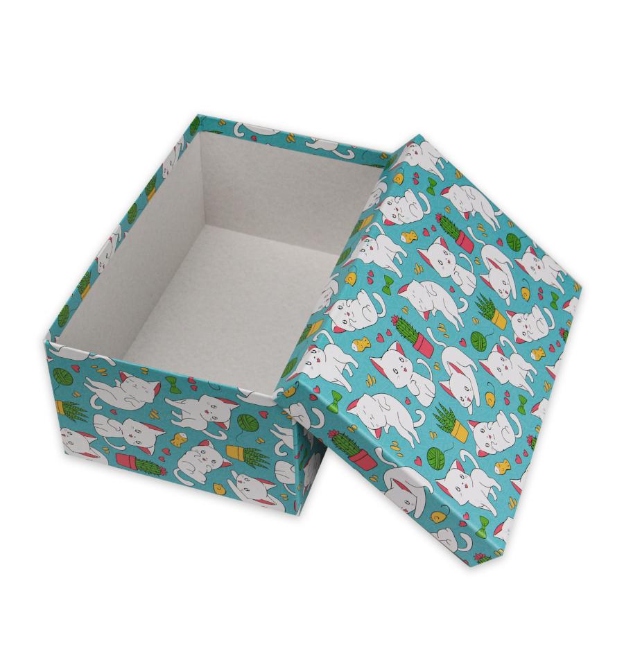 Подарочная коробка "Котята" 11х7х5 см (4)