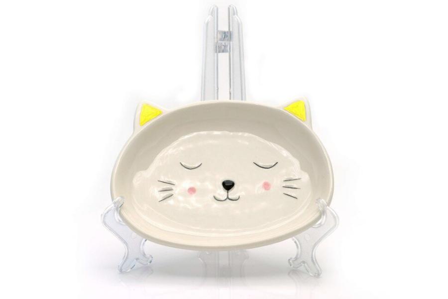 Тарелка «Cat plate», керамическая