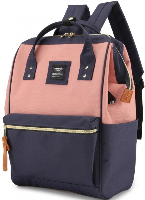 Рюкзак синий/розовый, ткань, 1 отделение HIMAWARI