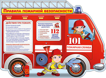 Плакат "Правила пожарной безопасности"